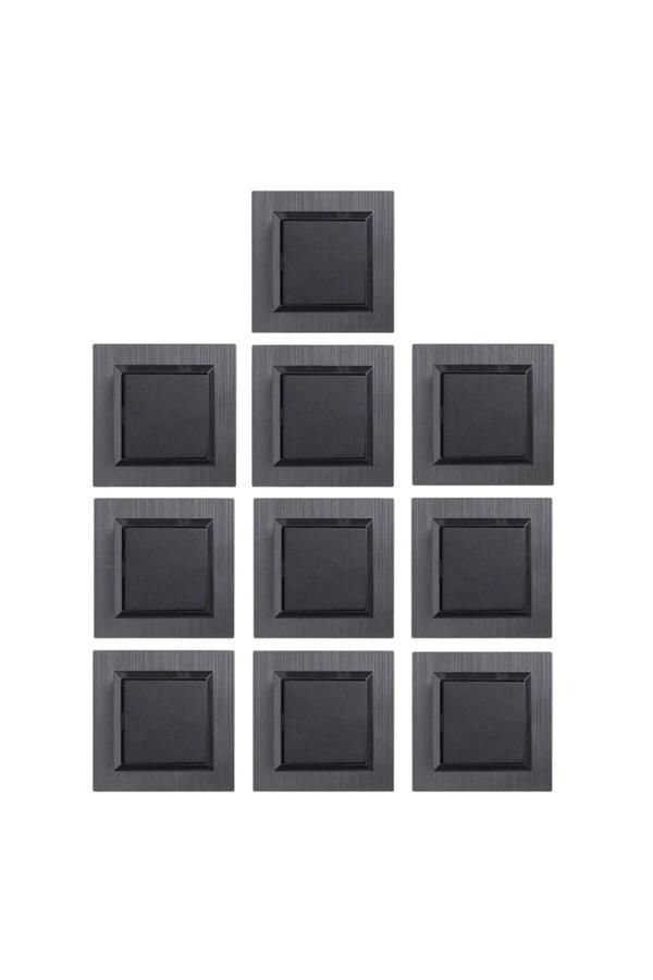 Quantum Manyetik Gri Komütatör 10 Adet+çerçeve - Image 1