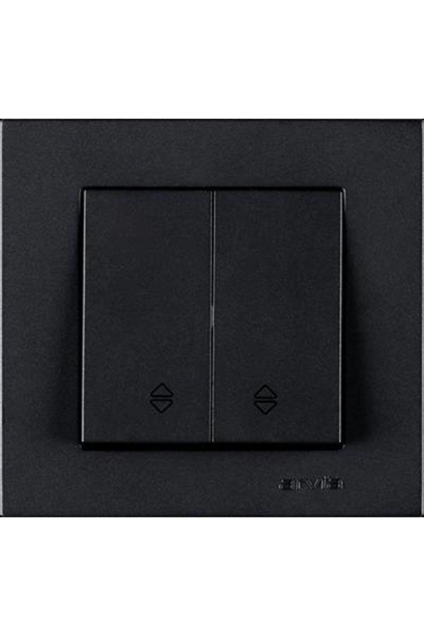 Karen Füme Komütatör (2li Anahtar) Çerçeveli - Image 1