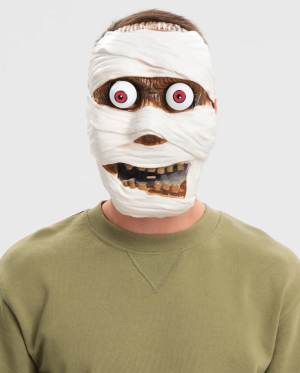 Sallanan Yaylı Oynar Gözlü Mumya Maskesi (4915) Go-53-vice/(1395) - Image 1