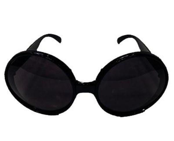 80 Li Yıllar Siyah Renk Nostalji Yeşilçam Parti Gözlüğü (4915) Go-53-vice/(1395) - Image 1