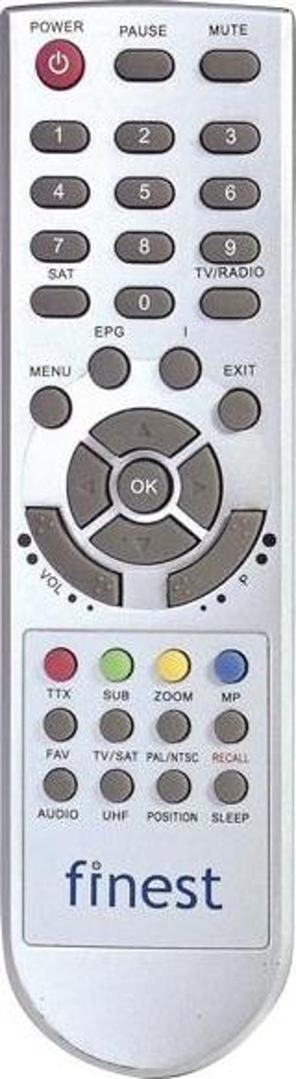KR FİNEST 600 FTA-8000 CI KAMOSONIC 312*615*630 UYDU KUMANDASI - Image 1