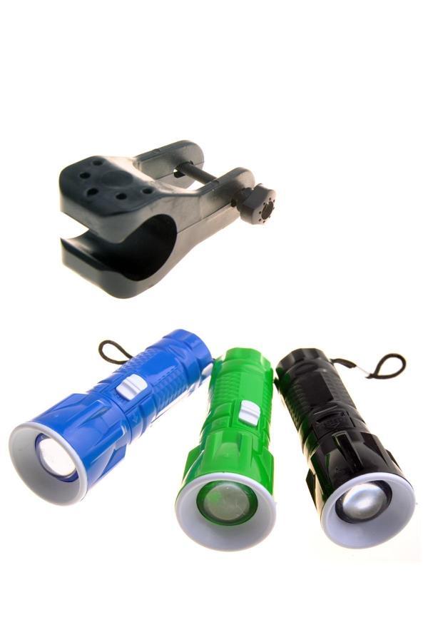 Pilli Zoomlu Ledli Bisiklet Ön Farı El Feneri Aydınlatma Lambası (4915) Go-53-vice/(1395) - Image 1