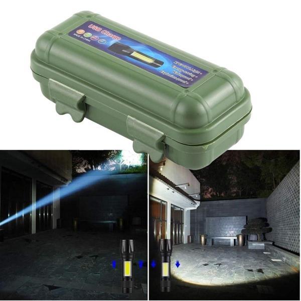 Buffer® Kutulu Mini El Feneri – Taşınabilir Led Kamp Ve Acil Durum El Lambası Plastik Gövde - Image 1