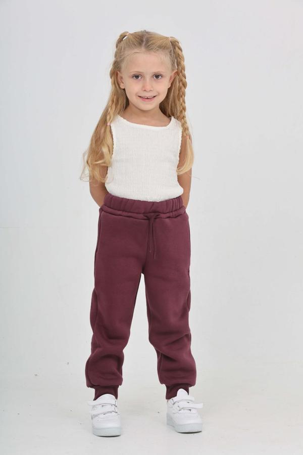 Toontoy Kız Çocuk Nakış Detaylı Eşofman Alt - Image 1