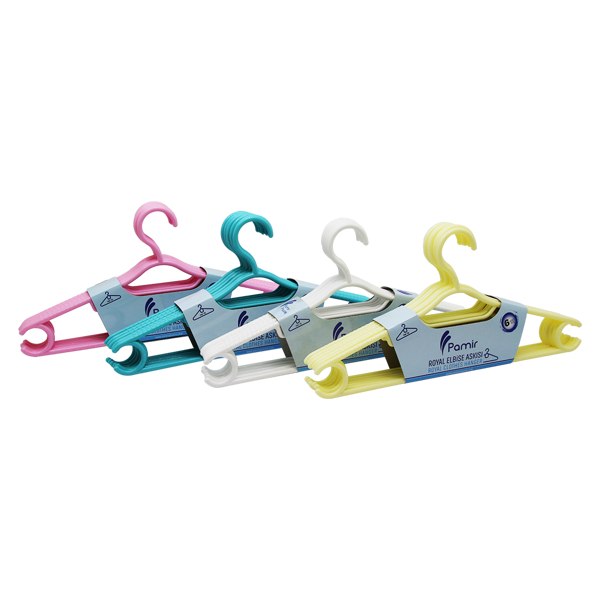 6 Parça  Royal Elbise Askı (4915) Go-53-vice/(1395) - Image 1