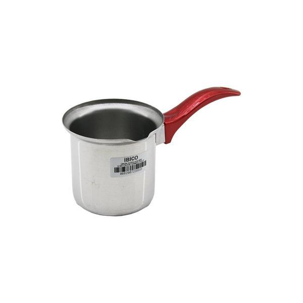 No-5  Çelik Cezve  Kırmızı Kulp (4915) Go-53-vice/(1395) - Image 1