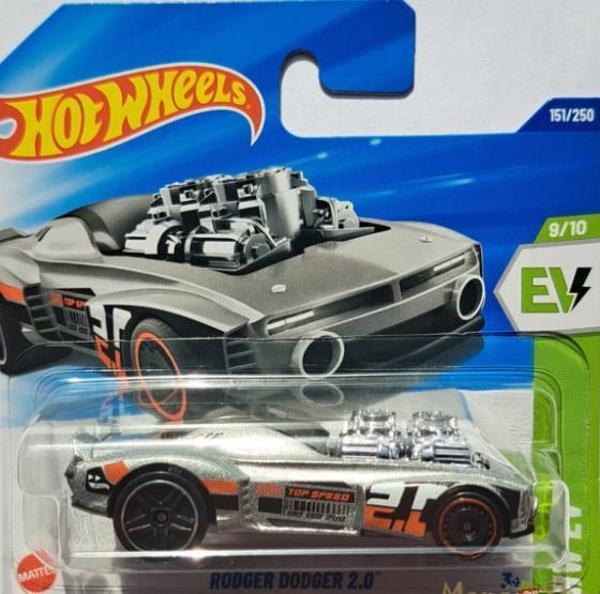 Hot Wheels Tekli Arabalar Rodger Dodger 2.0 JBB65 (HW Ev) - Image 1