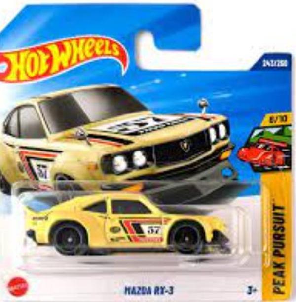 Hot Wheels Tekli Arabalar Mazda RX-3 JBB47 (Peak Pursuit) - Image 1