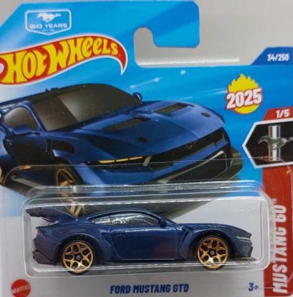 Hot Wheels Tekli Arabalar Ford Mustang GTO JBB93 (Mustang 60) - Image 1