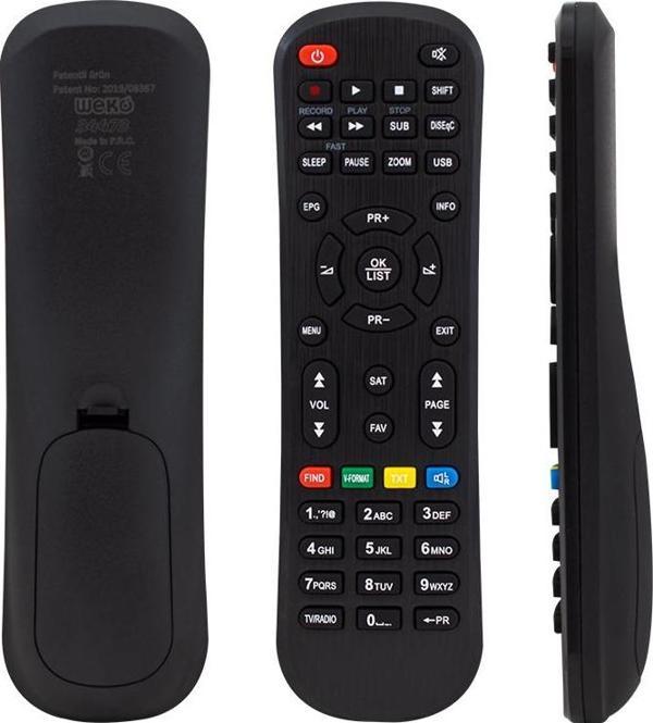 WEKO KR NEXT PUNTO+ PLUS MİNİX HD - STARBOX UK-015 UYDU KUMANDA - Image 1