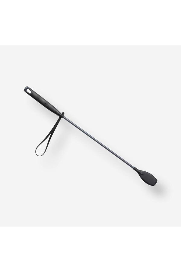 Decathlon 140 Uni Binicilik Kamçısı - 58 Cm - Siyah / Gri - Image 1