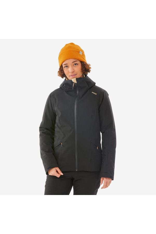 Decathlon Wedze Kadın Kayak Montu - Siyah - 500 - Image 1