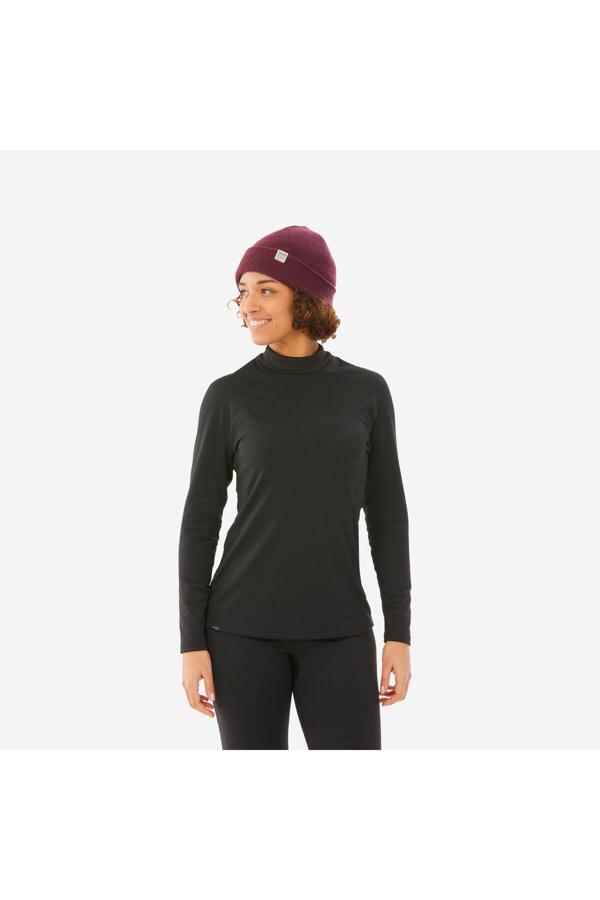 Decathlon Wedze Kadın Termal Üst Kayak Termal İçliği - Siyah - Bl 500 - Image 1