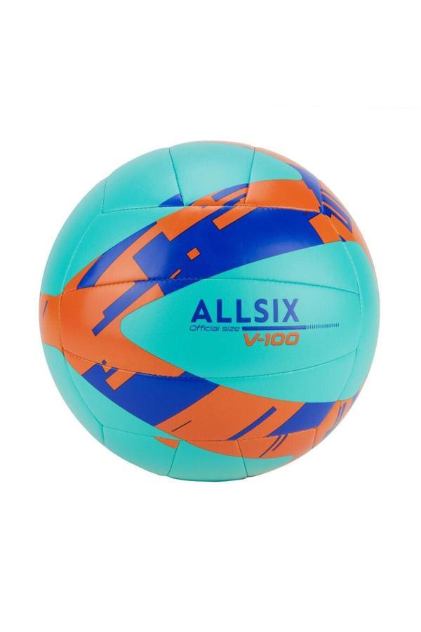 Decathlon Allsix Öğretici Voleybol Topu - Turkuaz - V100 - Image 1