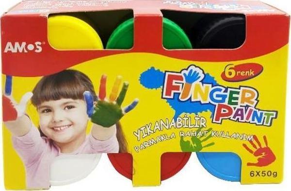 Amos Parmak Boyası 6'lı - Image 1