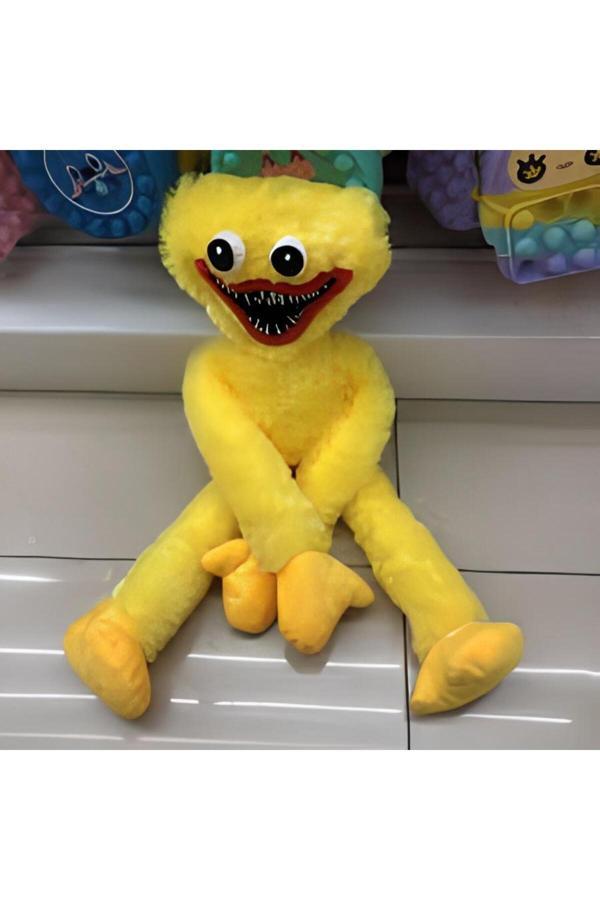 Işık Kasabası 45 Cm Sarı Uyku Arkadaşım Peluş Canavar Oyuncak - Image 1