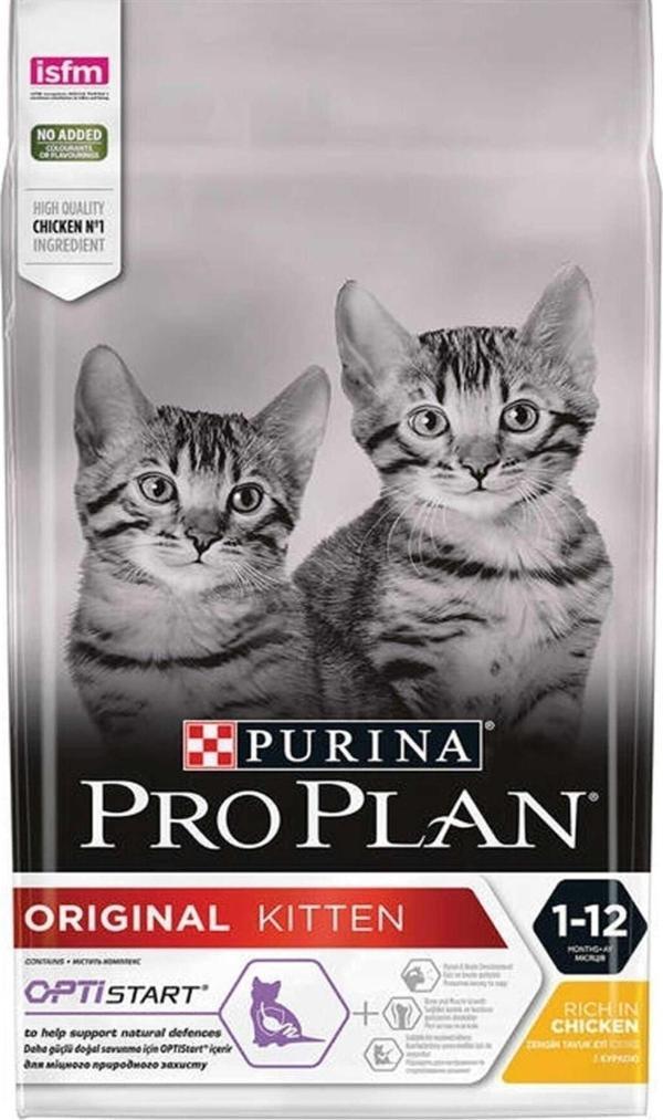 Purina Pro Plan Pro Plan Kitten Tavuk Ve Pirinçli Yavru Kedi Maması 1,5Kg - Image 1