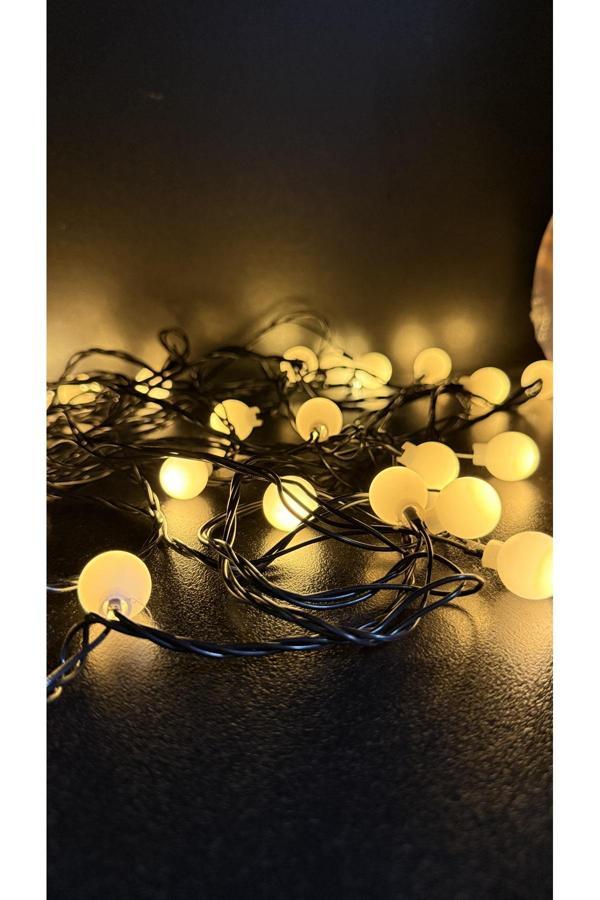 Işık Kasabası 4,5 Metre 28 Ledli Fişli Led Işık Günışığı Dekor Lambası Yılbaşı Ağacı Işığı Organizasyon Led Işık - Image 1