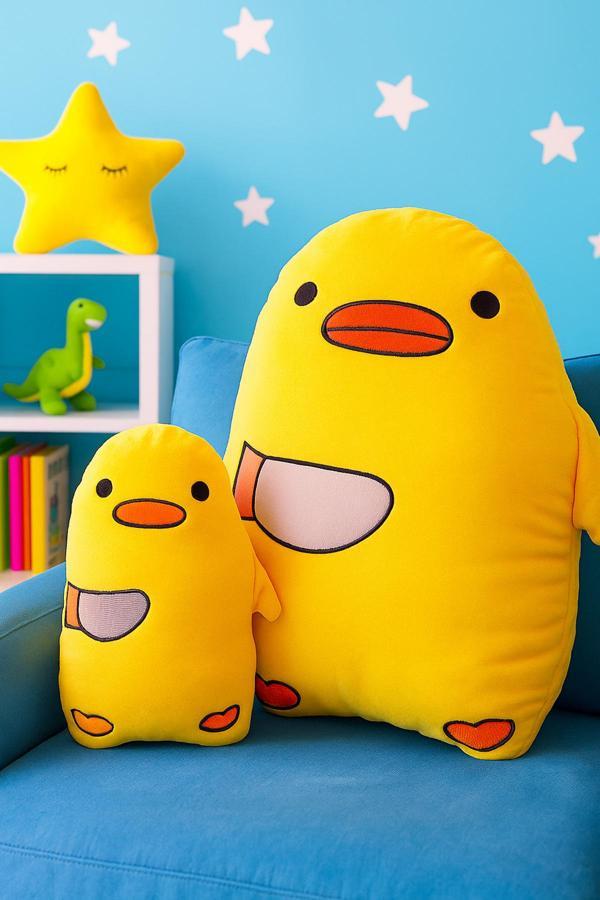 Kutusuyla Belalı Civciv Peluş Safka Yastık - Yar Ben Belanın Ta Kendisiyim Yaramaz Katil Civciv Ve Yavrusu - Image 1