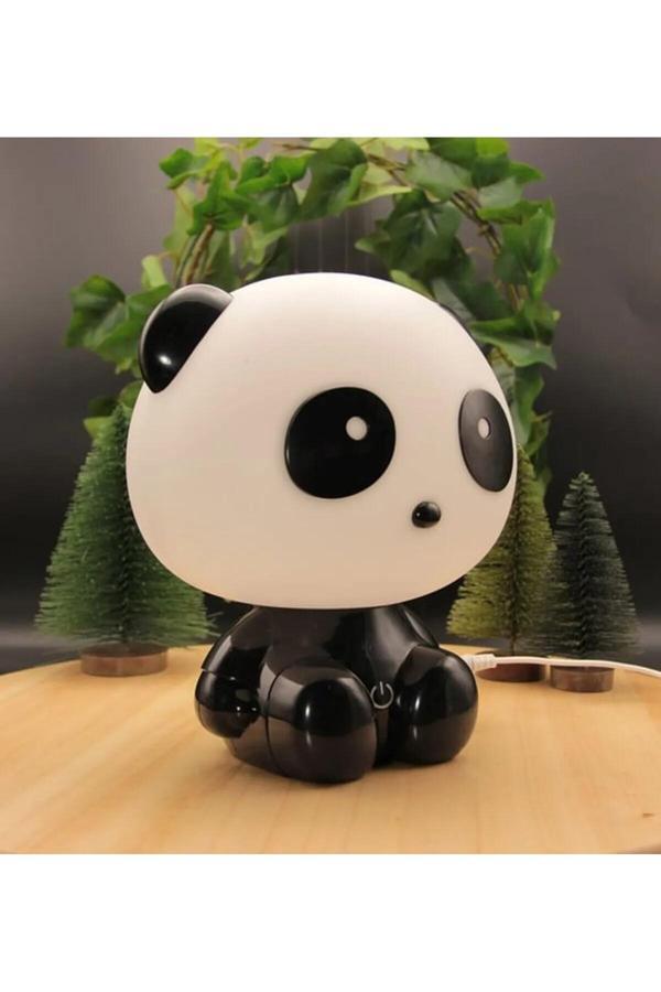 Jaju Baby Sevimli Panda Gece Lambası Büyük Boy Ayarlanabilir Işık Özellikli 18X15 - Image 1