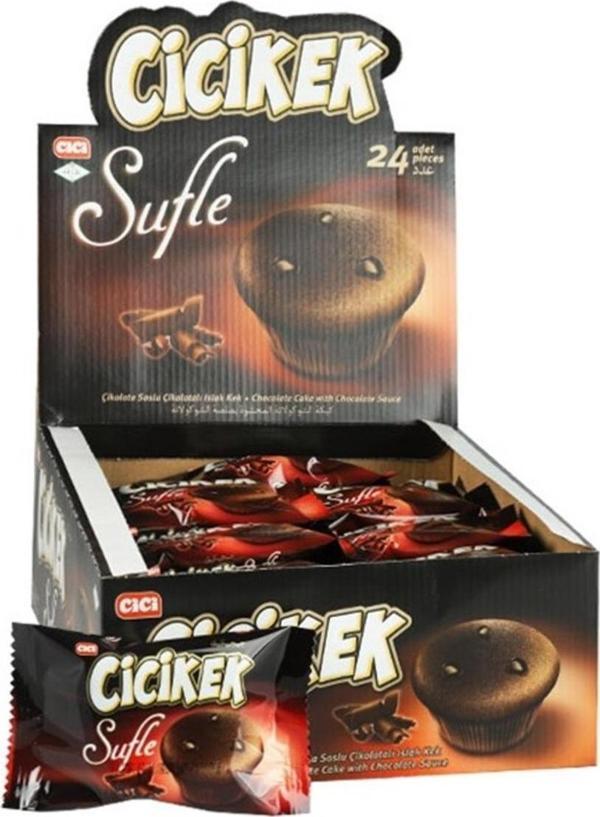 Cici Kek Sufle 20 Gr 24 Adet (1 Kutu) - Image 1
