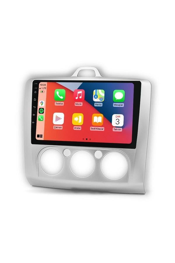 Maitec M-T-C 432 Serisi Ford Focus 2 Manuel Klima 4+64GB Multimedya Teyp - Image 1