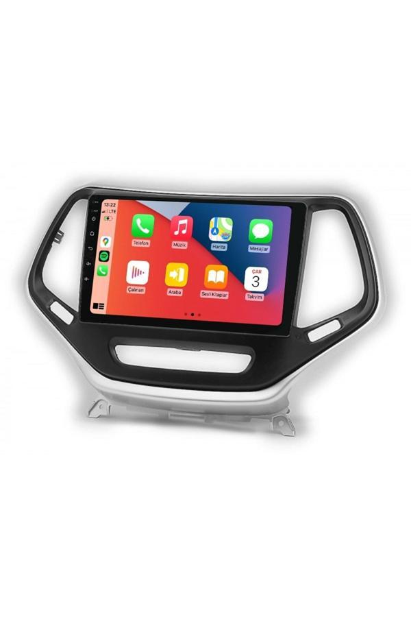 Maitec M-T-C 432 Serisi Jeep Cherokee 2014 2017 4+64GB Multimedya Teyp - Image 1