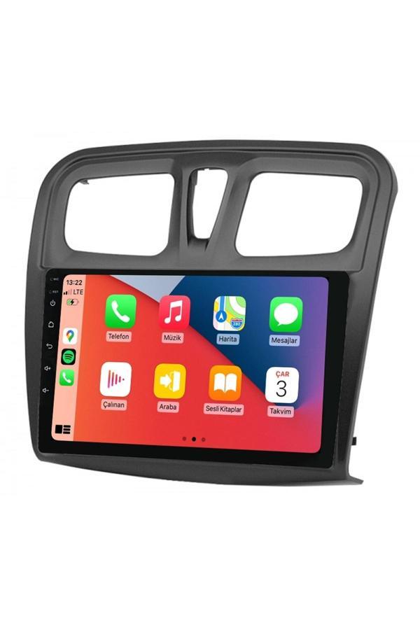 Maitec M-T-C 464 QLED Serisi Renault Clio Symbol 2014 2019 4+64GB Multimedya Teyp - Image 1