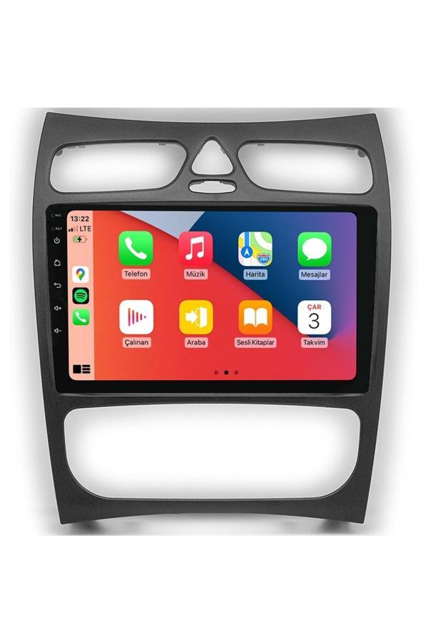 Maitec M-T-C 464 QLED Serisi Mercedes CLK W209 2003-2005 4+64GB Multimedya Teyp - Image 1