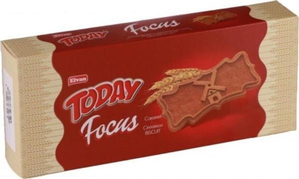 Elvan Today Focus Caramelli Bisküvi 160 gr. (1 Paket) - Image 1
