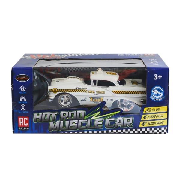 BFS   MK8037B Kumandalı Sesli Işıklı Drift Taksi  1:16 -Can Oyuncak - Image 1
