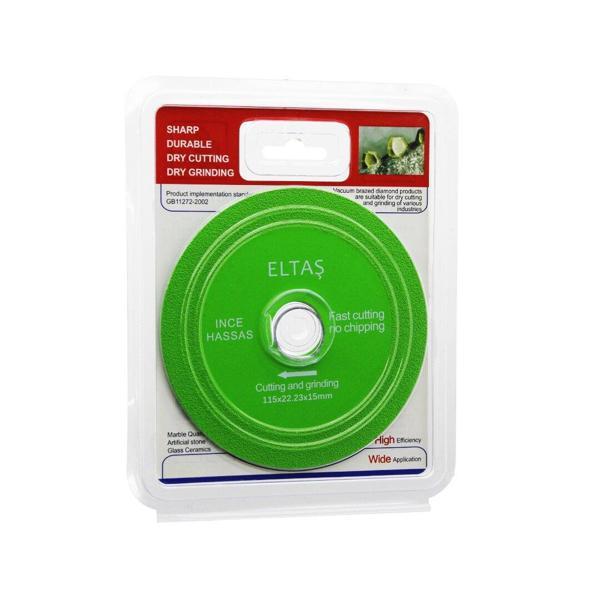 Cam Kesme  Yeşil Hassas Kesici Disk - Taşlama  115x22x23x15mm (4915) Go-53-vice/(1395) - Image 1