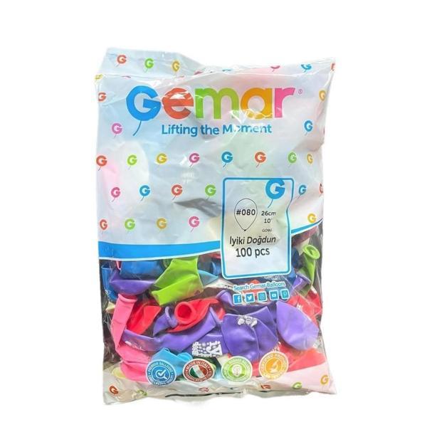 BFS   GD-90 Doğum Günü Balonu 100 Adet -Dinamik Oyuncak - Image 1