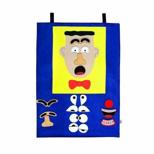 BFS  AND-5123 Cırtlı Pano Yüz İfadeleri Erkek - Image 1