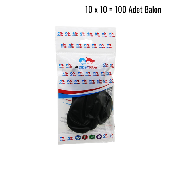 Siyah 100pcs Balon G-90a (4915) Go-53-vice/(1395) - Image 1