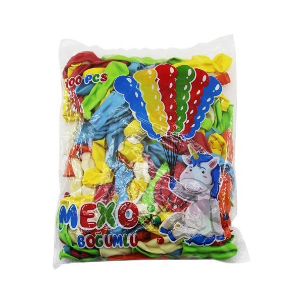Mexo  Boğumlu  Balon  100pcs (4915) Go-53-vice/(1395) - Image 1
