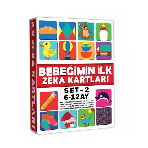 BFS   2205 Eğitici Kartlar 6-12 Ay Zeka Kartları -Dıytoys - Image 1