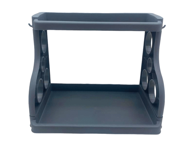 Gri Mutfak Tezgah Üstü Düzenleyici Organizer (4915) Go-53-vice/(1395) - Image 1