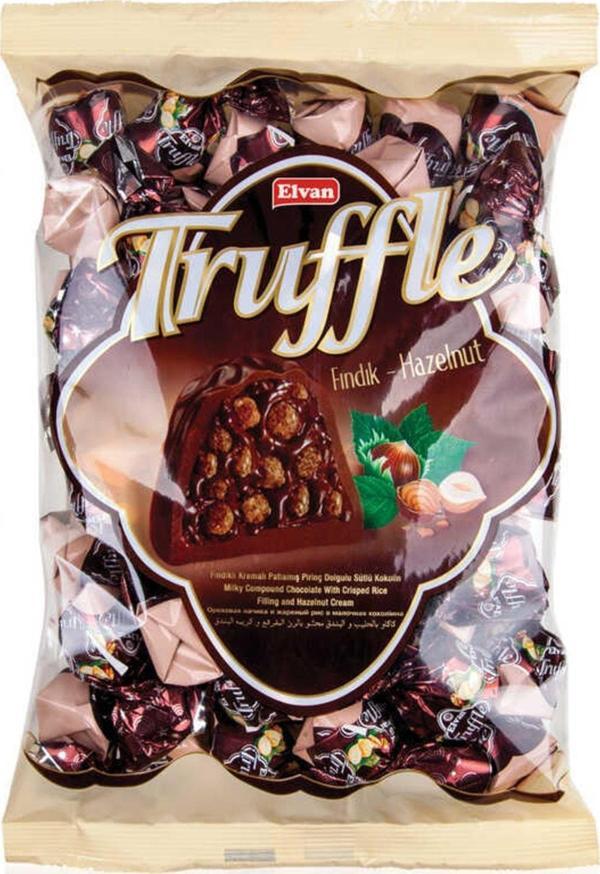 Elvan Truffle Fındıklı 1000 gr. (1 Poşet) - Image 1