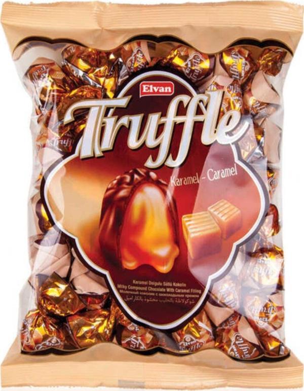 Elvan Truffle Karamelli 1000 gr (1 Poşet) - Image 1