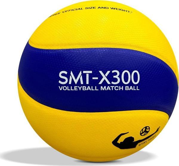 Summit  Smt-X300 Voleybol Topu Sarı-Mavi - Image 1