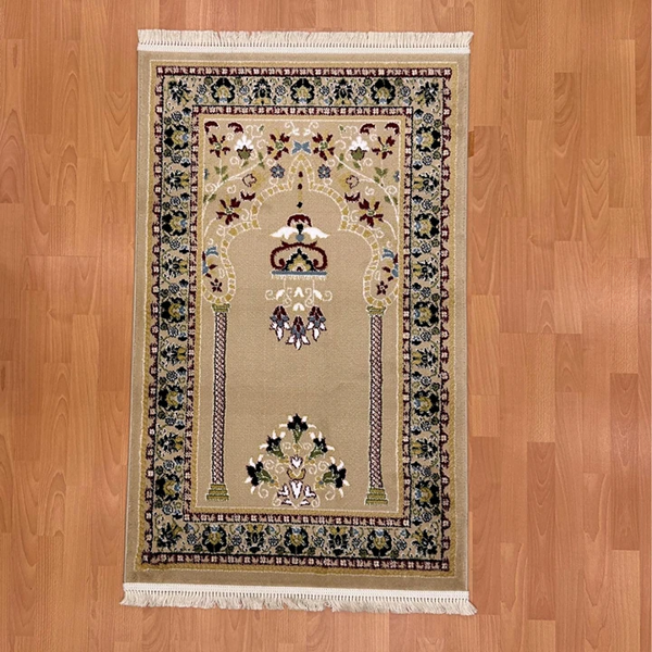 Mihrap-ı Zarafet Desenli Yün Seccade - Image 1