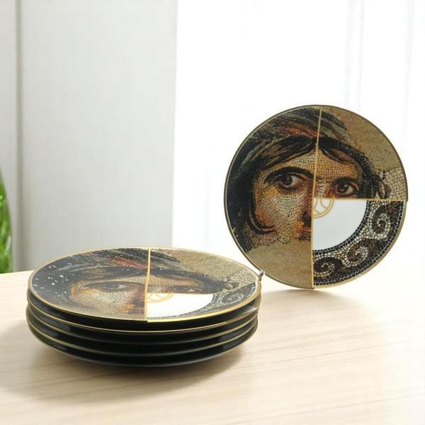 Zeugma 6'lı Pasta Tabağı - Image 1