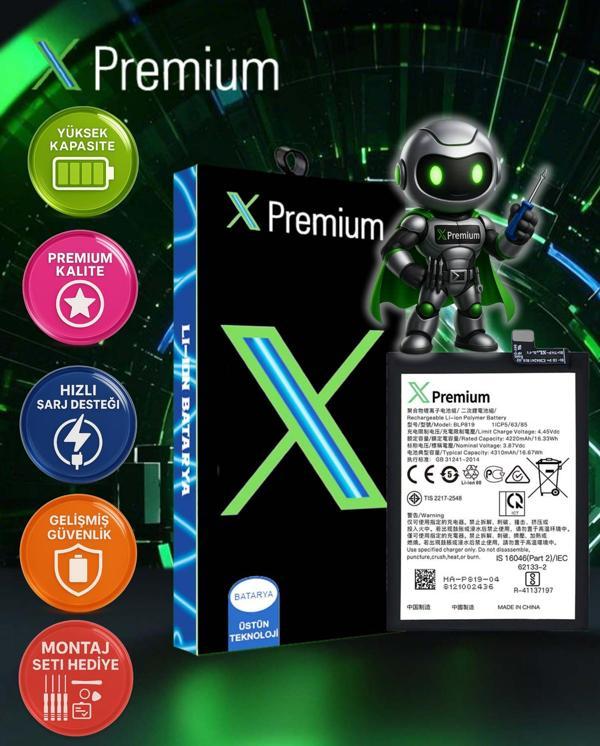Xpremium Oppo Reno6 4G Uyumlu Batarya Pil Süper Yüksek Kalite 4310 mAh BLP819 - Image 1