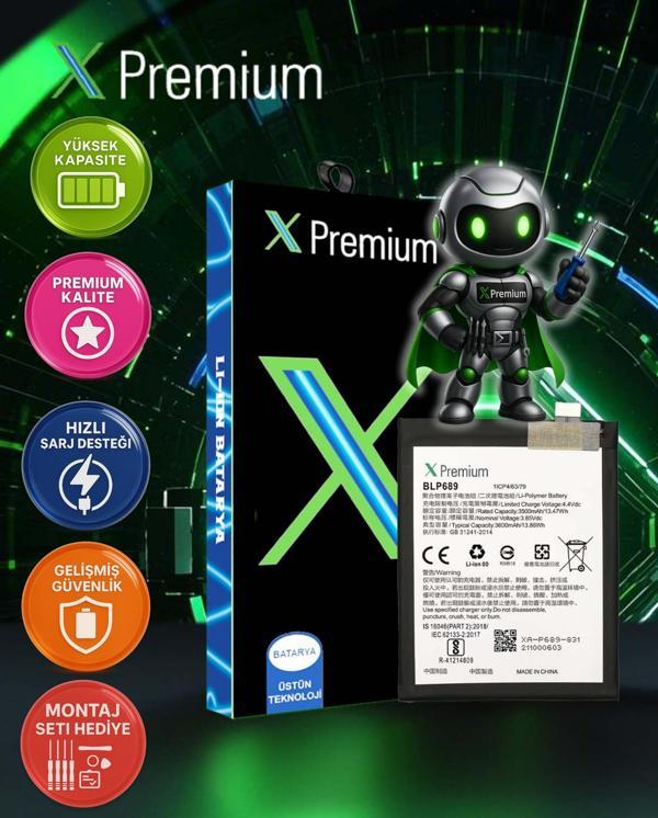 Xpremium Oppo RX17 Neo Uyumlu Batarya Pil Süper Yüksek Kalite 3500 mAh BLP689 - Image 1