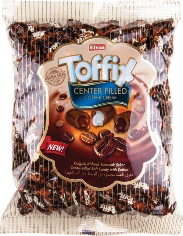 Elvan Toffix Kahveli Şeker 1000 gr - Image 1