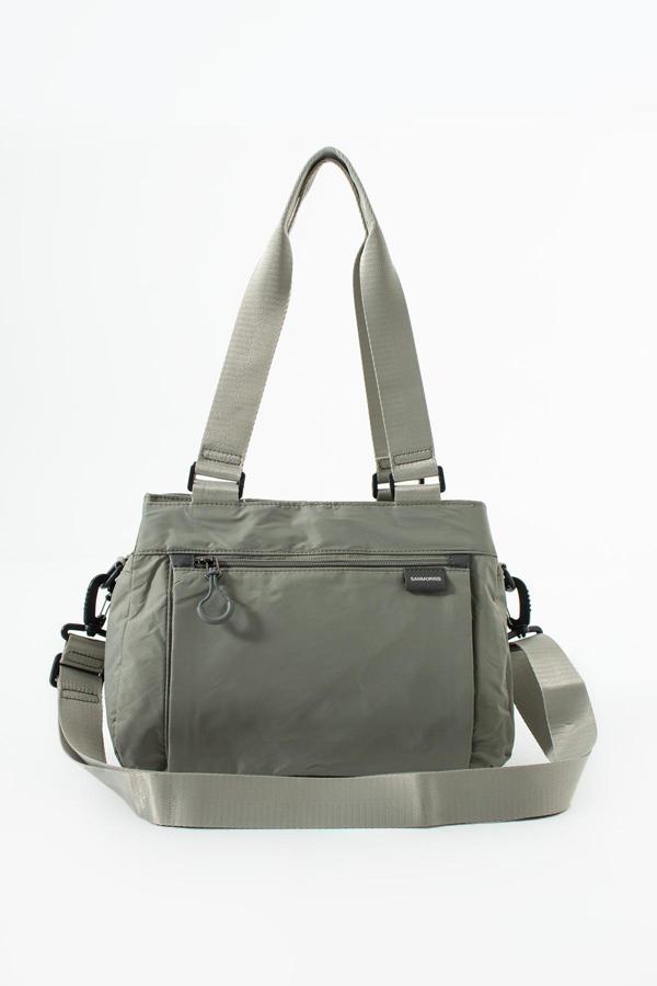 5 Gözlü Desenli Paraşüt Kumaş Ayarlanabilir Çapraz Askılı El Ve Omuz Çantası - Image 1