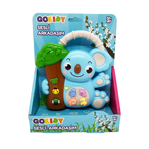 Sevimli Arkadaşım Koala Sesli ve Eğitici Bebek Oyuncağı – Işıklı, Hayvan Sesli - Image 1