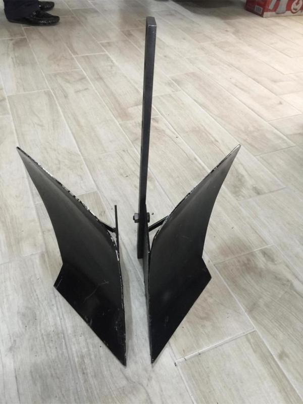 Çift Taraflı Karık Açma Pulluk | Çapa Makinesi Aparatı | Ayarlanabilir & Yerli Üretim - Image 1