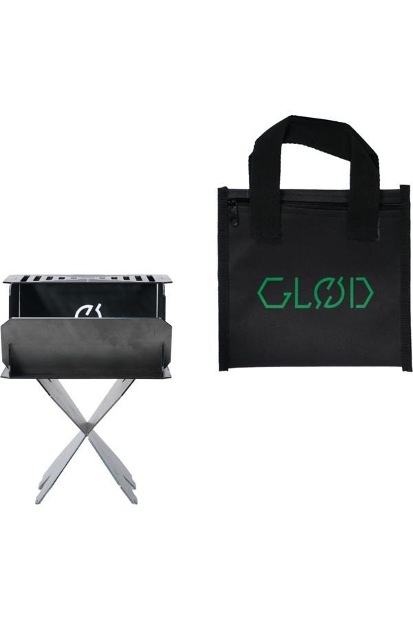 ASVERA 15x15 Portatif Katlanabilir Mini Mangal | Demonte Çelik Yapı + Fermuarlı Taşıma Çantası - Image 1